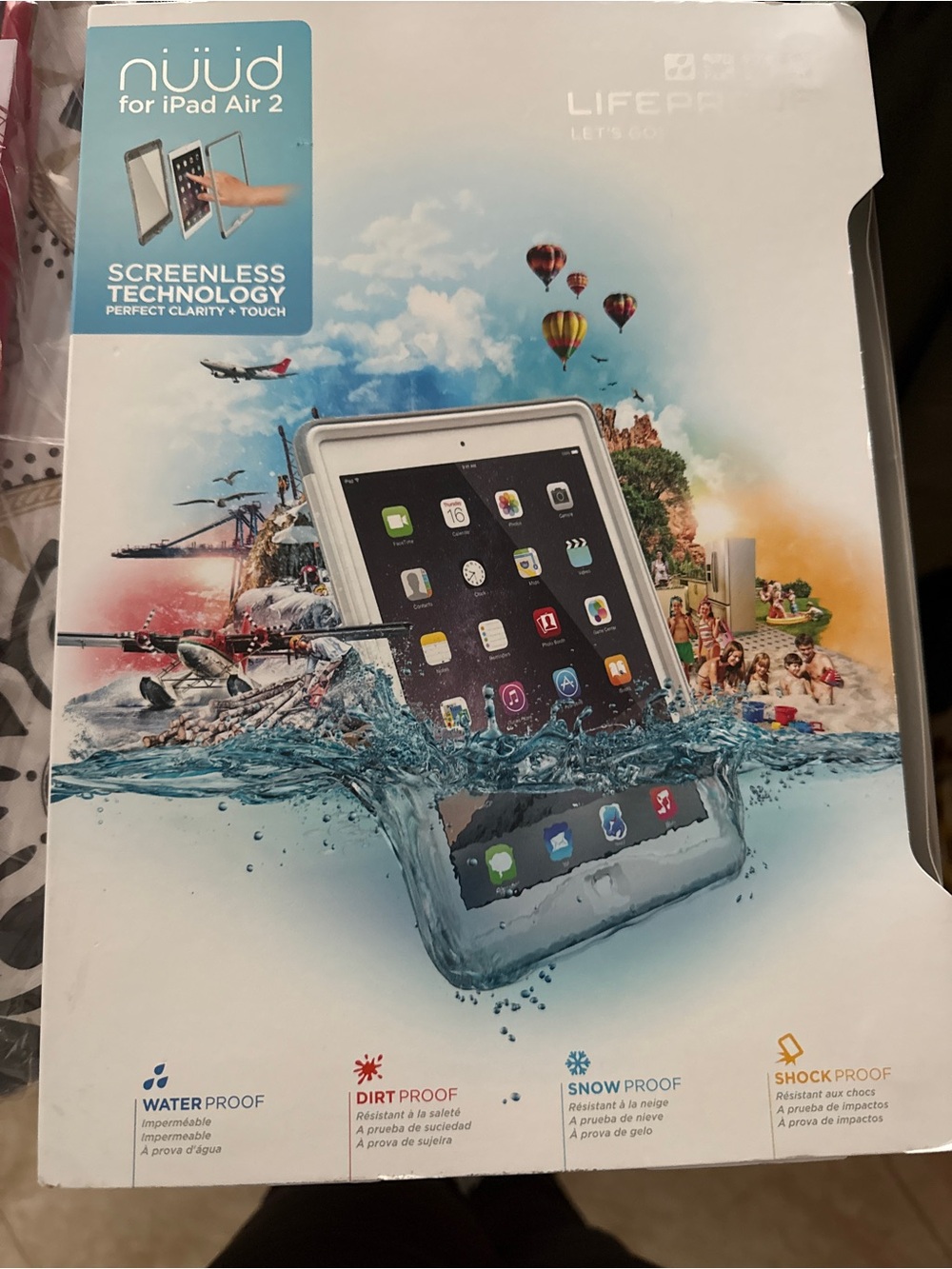 LifeProof nüüd Case for iPad Air 2 - White